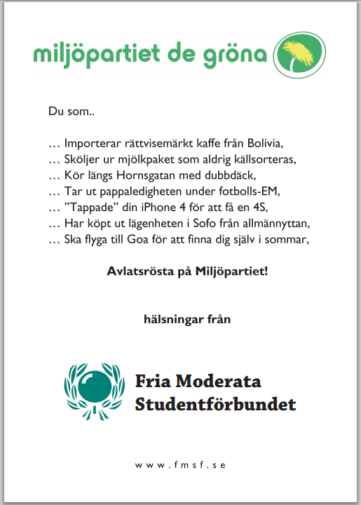 Read more about the article Almedalen dag 2: Miljöpartiet