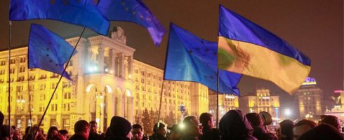 Pressmeddelande: Manifestation för ett fritt och demokratiskt Ukraina