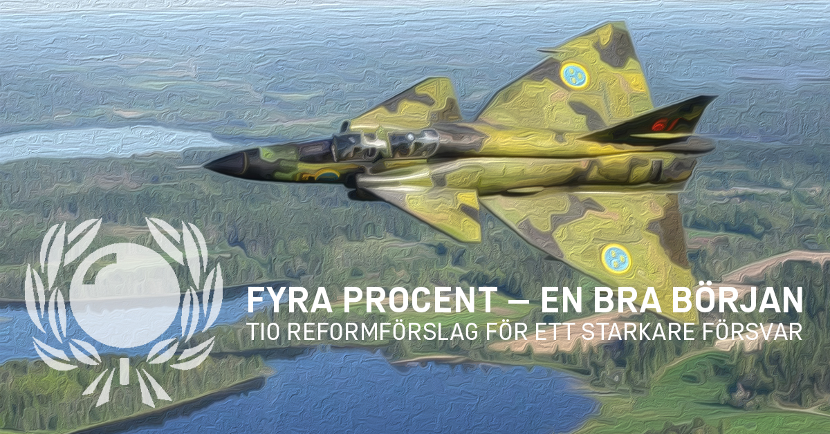 Read more about the article Rapport: Fyra procent – en bra början