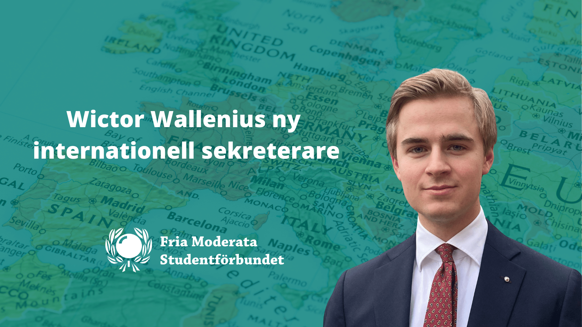 Read more about the article Wictor Wallenius ny internationell sekreterare